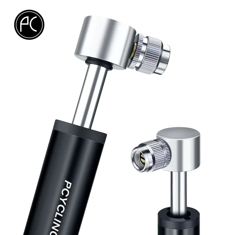 Mini Bicycle Pump Aluminum Alloy Cycling Hand Air Pump Ball Tire Inflator Pump 120PSI For AV/FV