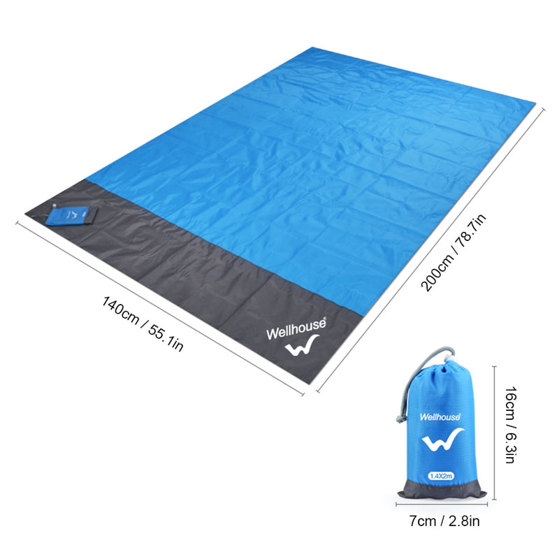 Camping Mat Waterproof Beach Blanket Outdoor Portable Picnic Ground Mat Mattress Outdoor Camping