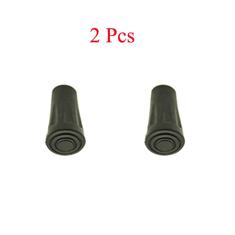 Trekking Pole Tip & Snow Basket Set – Rubber Replacement for Hiking, Nordic Walking, Climbing & Camping