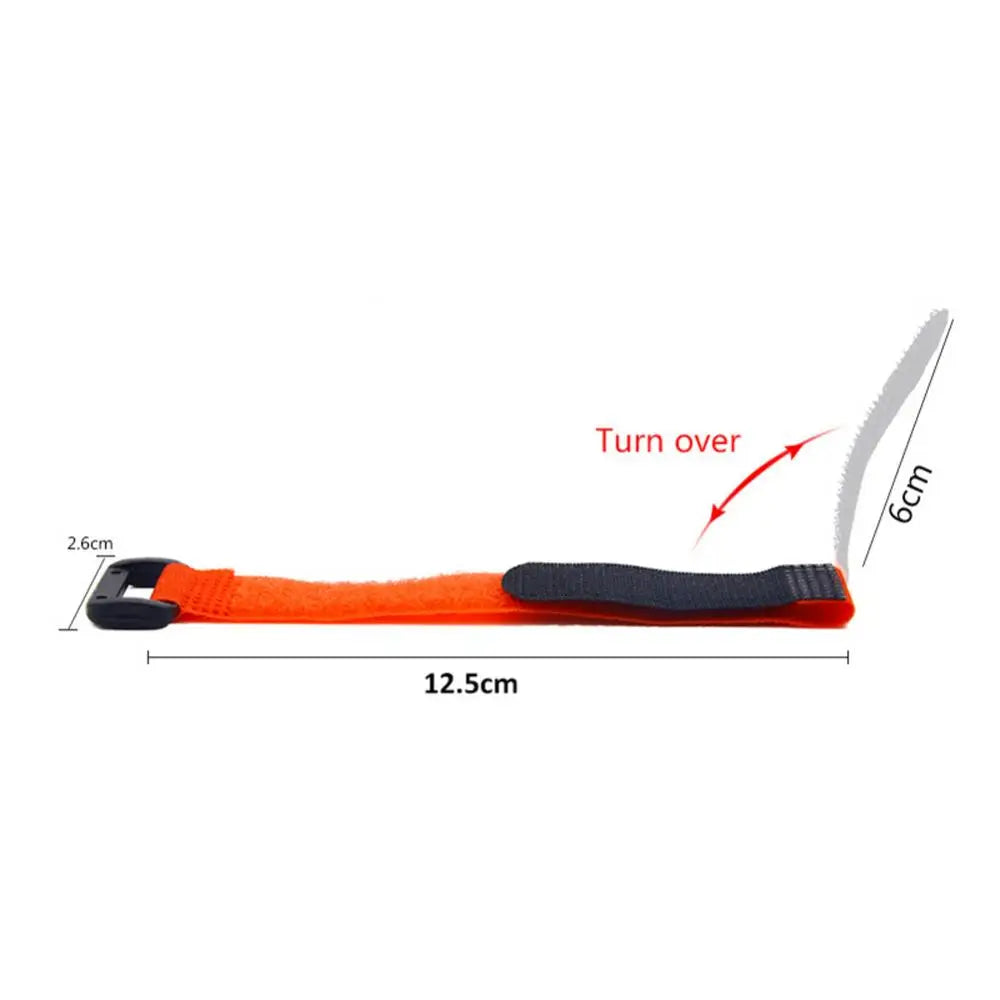10 Pcs Fishing Rods Fastener Reusable Fishing Rod Tie Tape Bands Belt Straps Fish Accessories