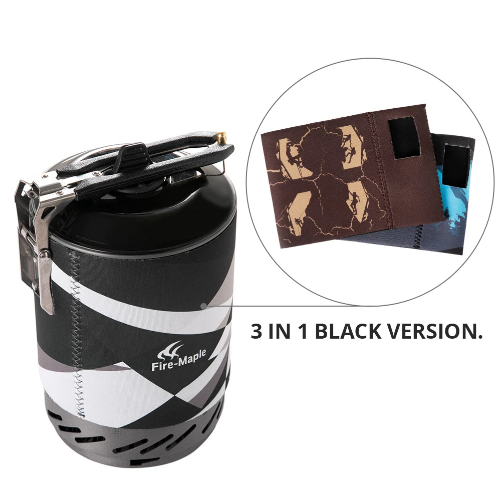 Fire-Maple X2 Portable Gas Cooking System for Camping & Hiking (FMS-X2)