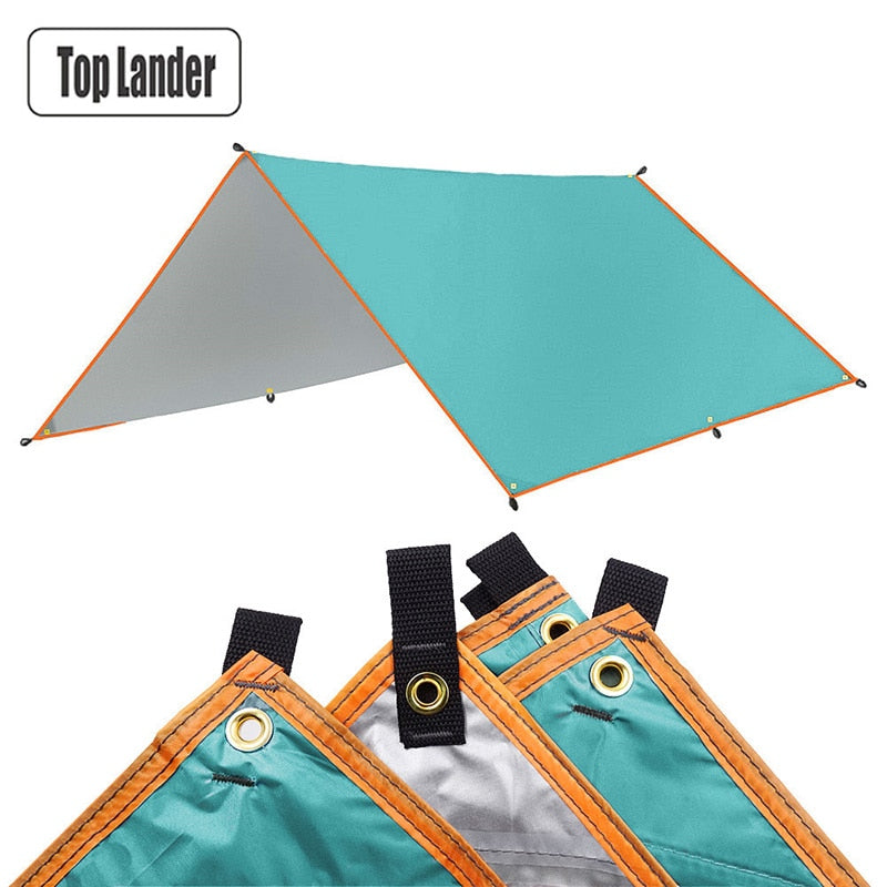 Awning Waterproof Tarp Tent Shade Ultralight Garden Canopy Sunshade Outdoor Camping