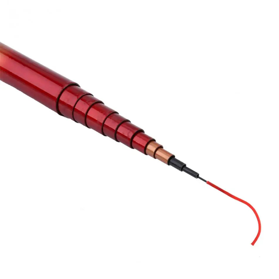 1.8m 2.1m 2.4m 2.7m 3.0m Telescopic Rod Ultra-light Hand Glass Steel Pole: Telescopic Fishing Pole