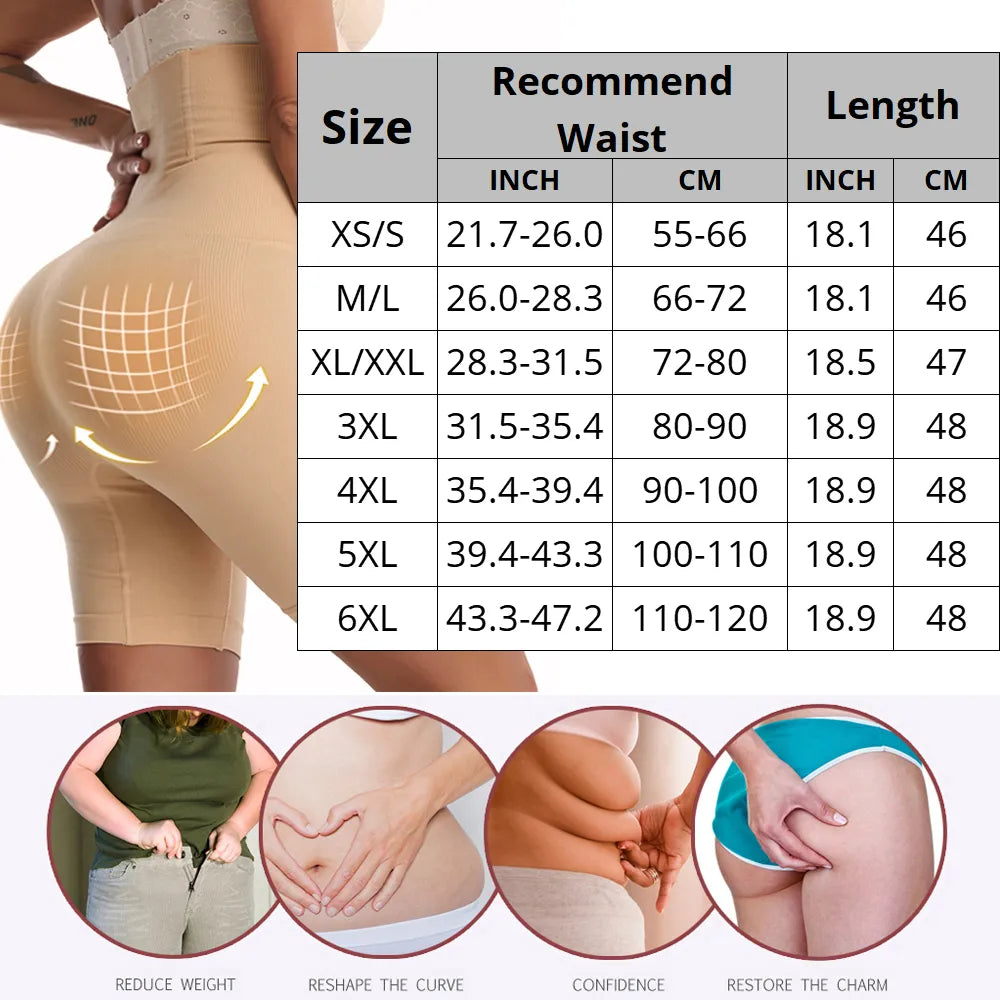 High Waist Trainer Shaper Tummy Control Body Shaper Slimming Shapewear Modeling Strap Briefs Panty