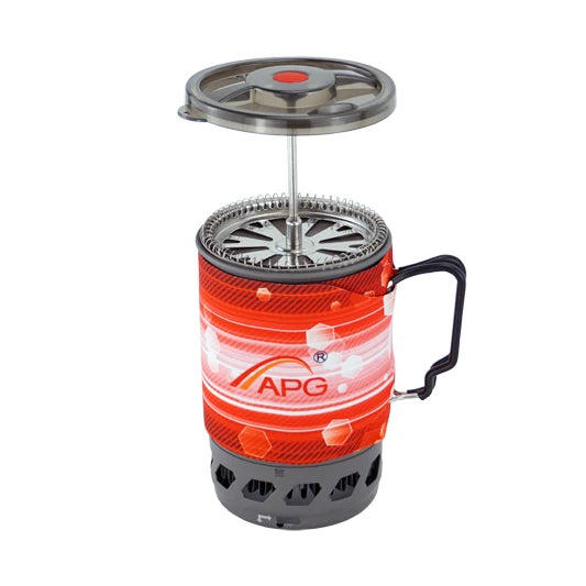 APG Manual French Presses Pot Coffee Filter Percolator Tool for Tea Filter Cup Mug Camping Cookware