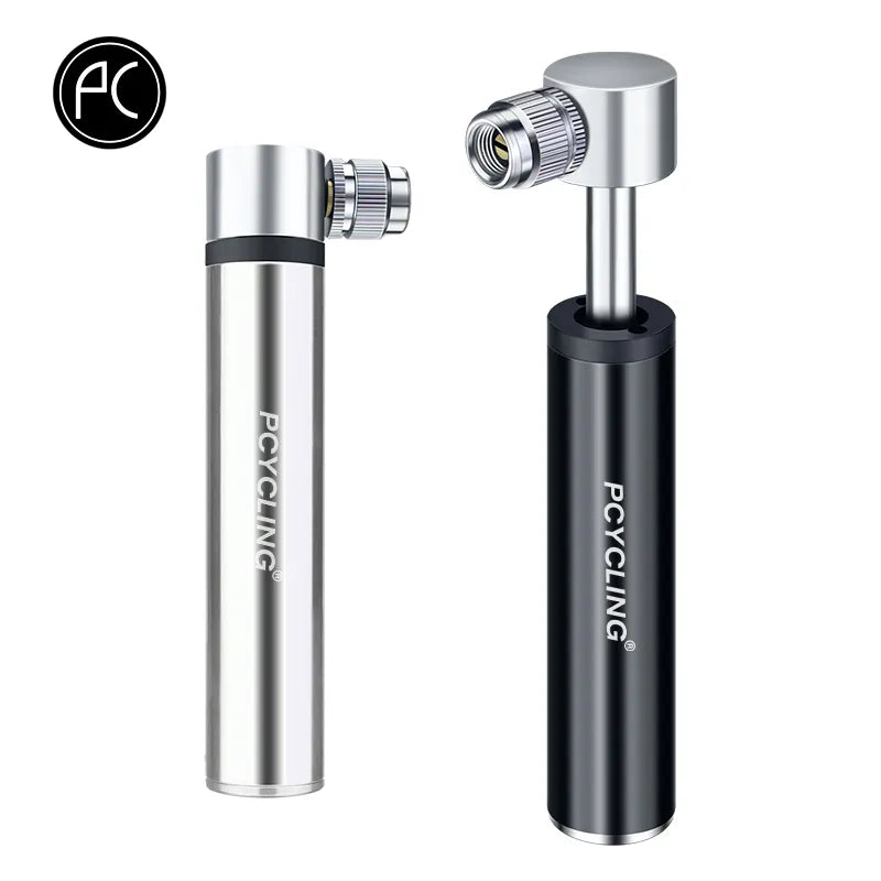 Mini Bicycle Pump Aluminum Alloy Cycling Hand Air Pump Ball Tire Inflator Pump 120PSI For AV/FV