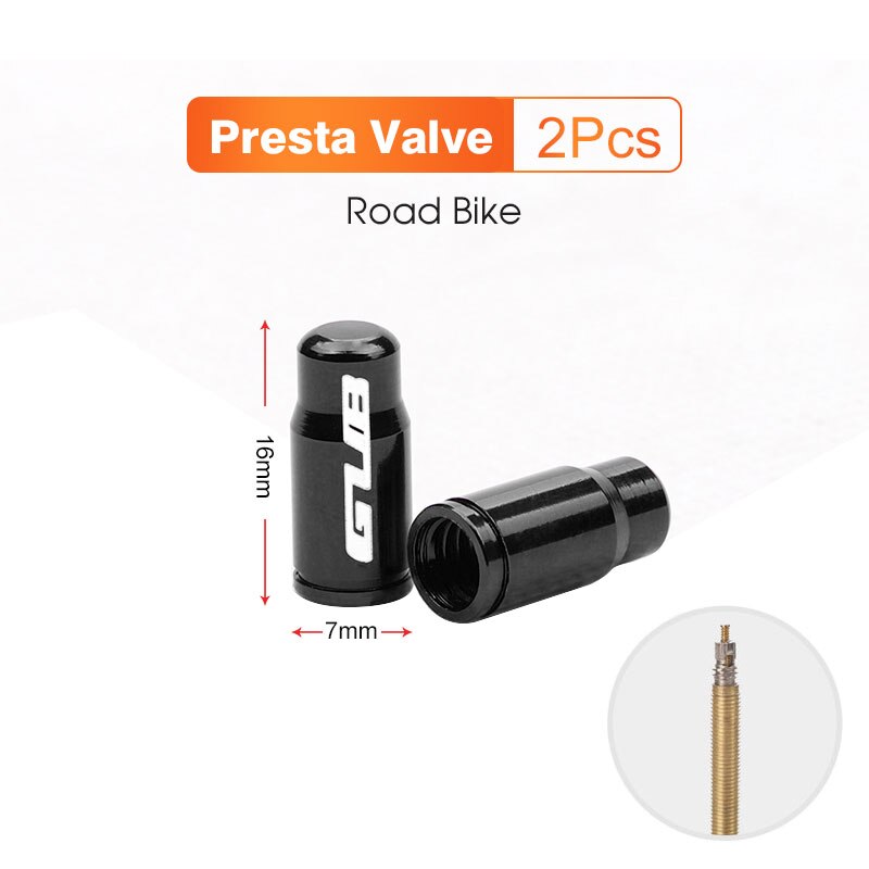 2pcs Aluminum Bicycle Tire Valve Cap Ultralight Mountain Road Bike Tyre Cap Schrader/Presta Tire
