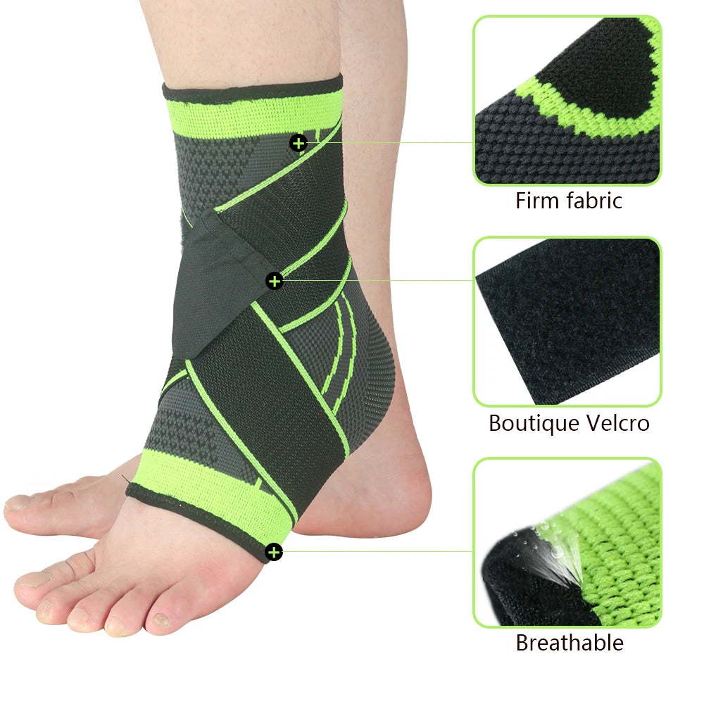 Ankle Braces Compression Ankle Support Bandage Ankle Protector Pad