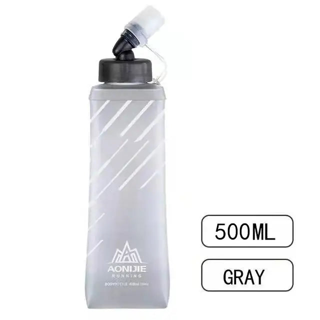 AONIJIE SD21 Soft Flask Collapsible 250ml 420ml TPU Water Bottle for Running, Cycling & Hiking