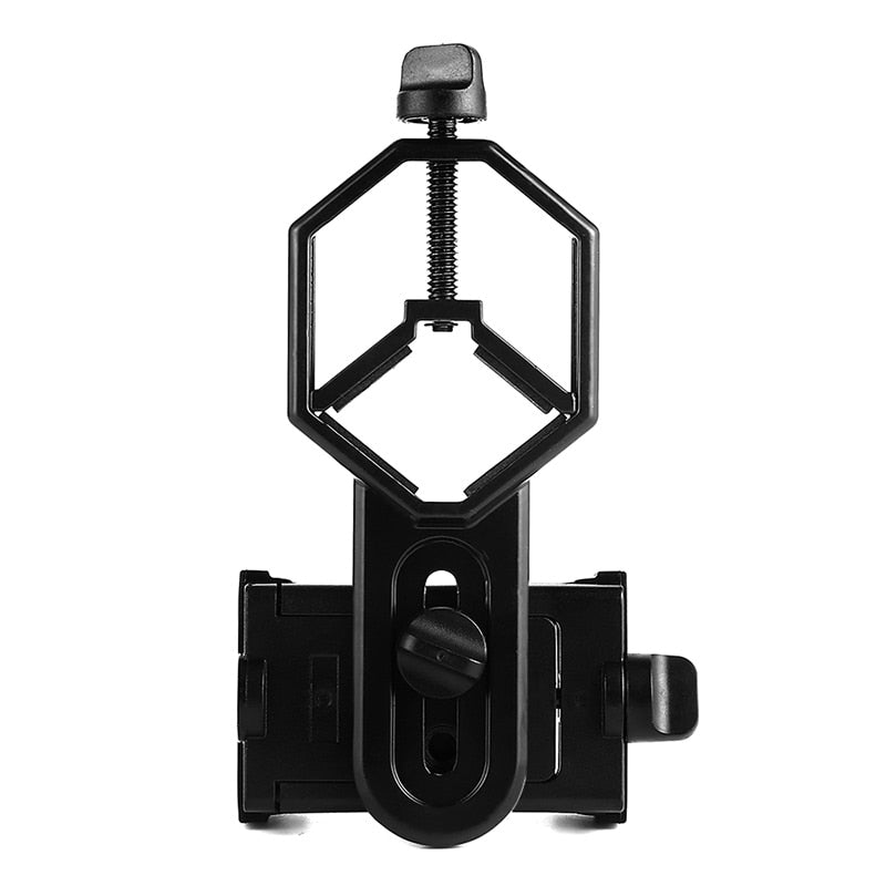 Universal Microscope, Telescope, Binocular, Monocular or Scope Adapter Mount/Clip for Smartphone