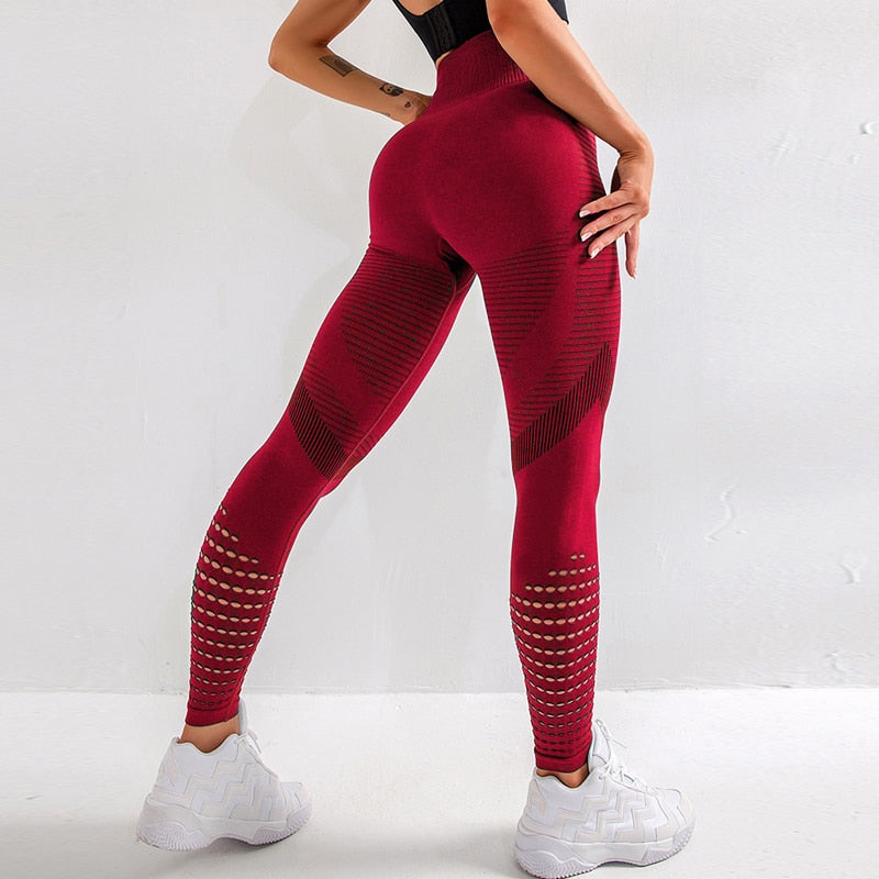 High Waist Fitness Gym Leggings Women Seamless Energy Tights Workout Running Activewear Yoga Pants
