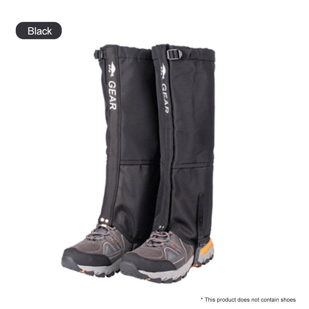 Waterproof Hiking Leg Gaiters – Durable Outdoor Leg Warmers for Winter Travel, Camping & Climbing