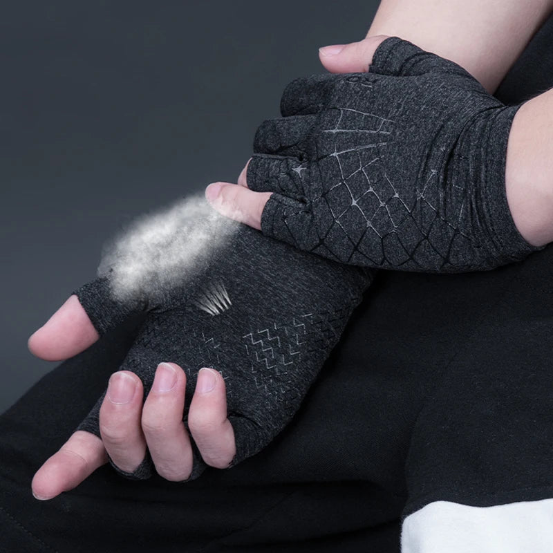 ROCKBROS Summer Cycling Gloves Anti-Slip Breathable Touchscreen Half Finger Bike Gloves