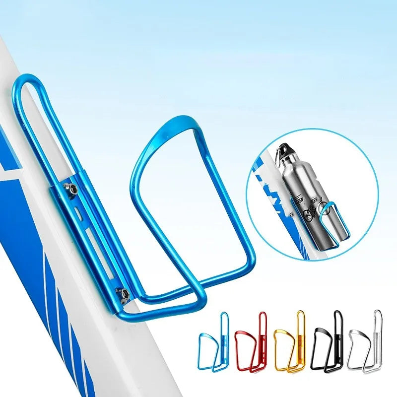 Aluminum Alloy Bicycle Bottle Holder Lightweight Cycling Water Bottle Cage MTB Road Bike Mount