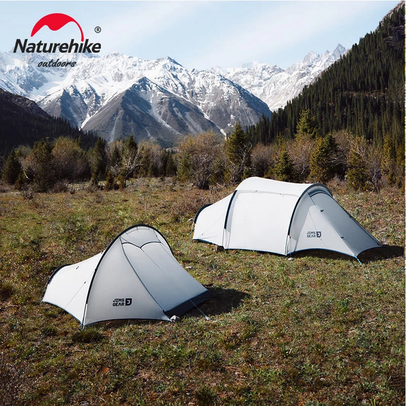 Osaka Tunnel Ultralight Camping Tent for 1–2 People – Waterproof Four-Season Shelter (NATUREHIKE)