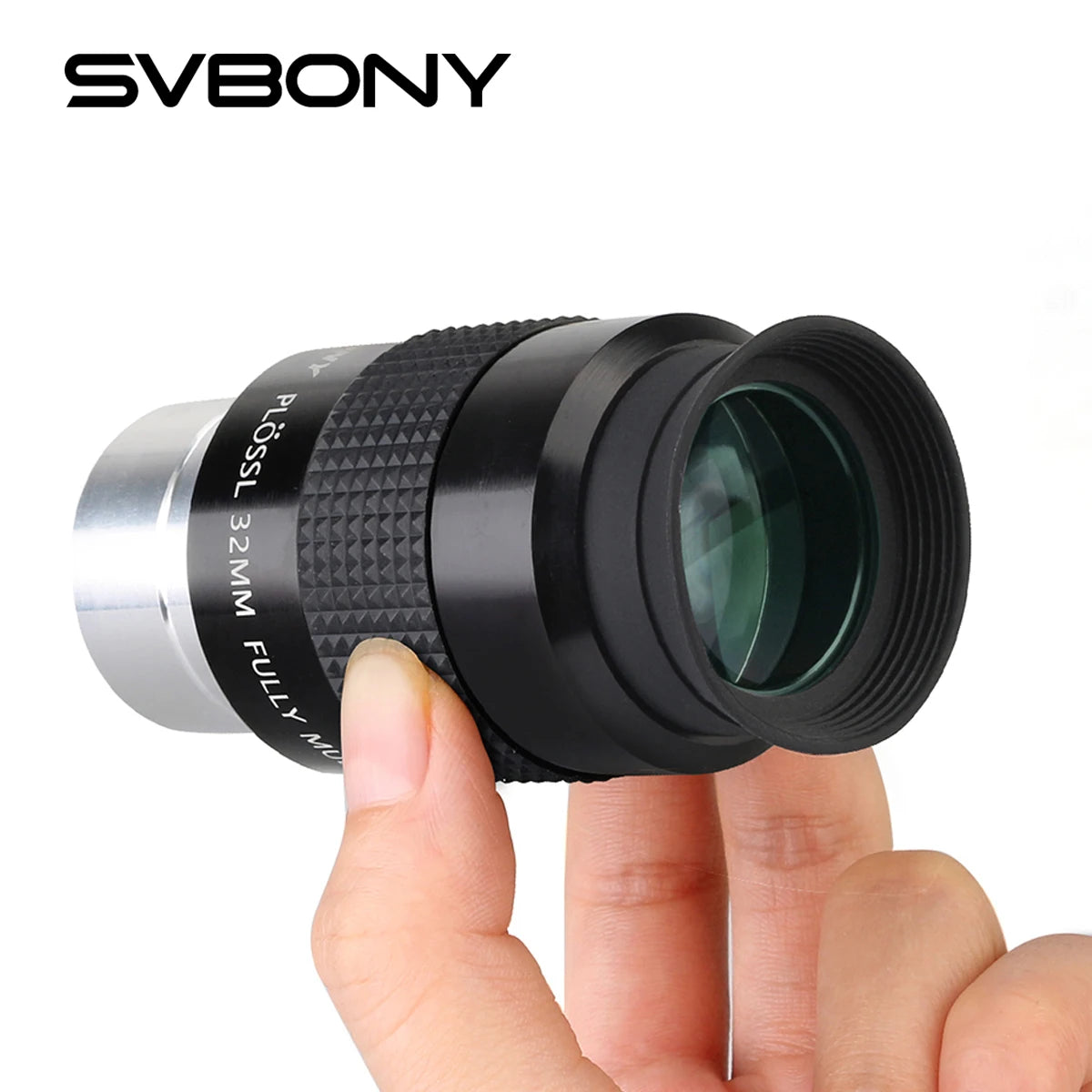 SVBONY SV131 1.25" Plössl Eyepiece – 48° FMC 4-Element Lens for Moon, Planet & Deep-Sky Viewing
