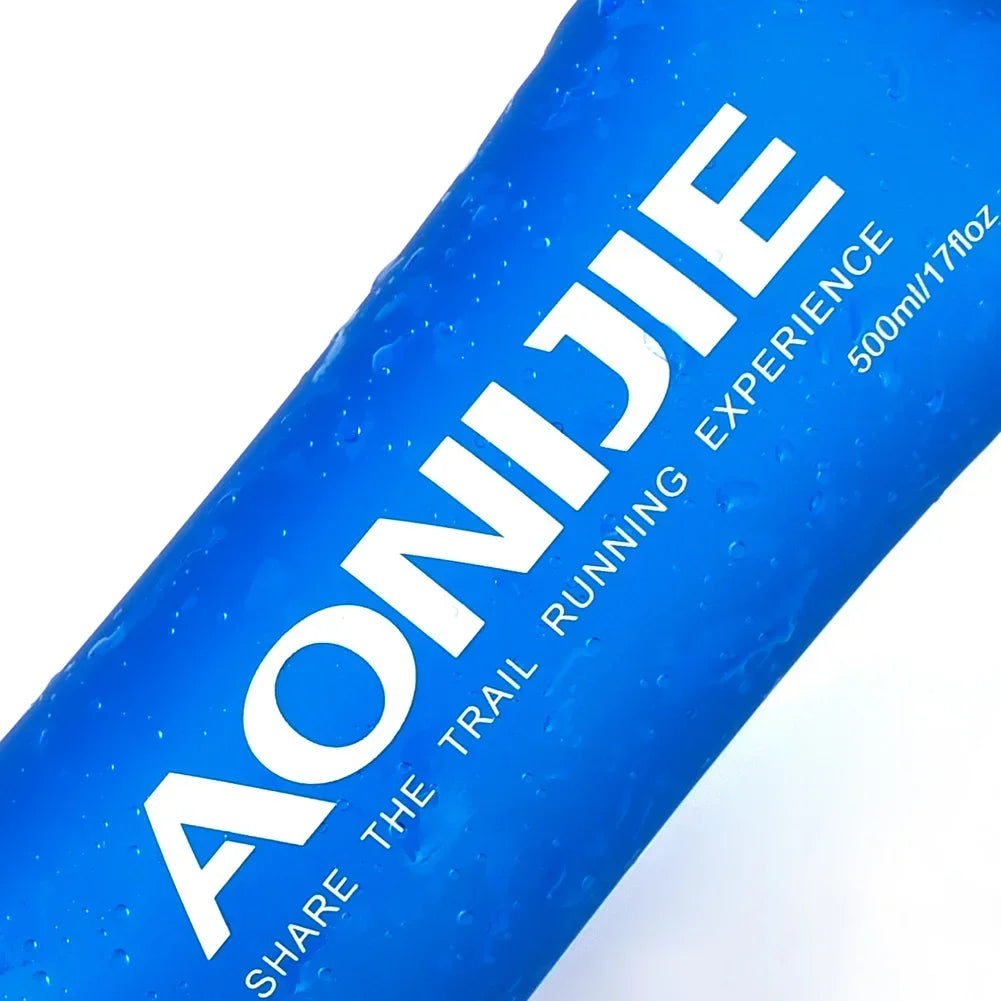 AONIJIE SD09 SD10 250ml/500ml Soft Flask Collapsible TPU Water Bottle for Running & Hydration Packs