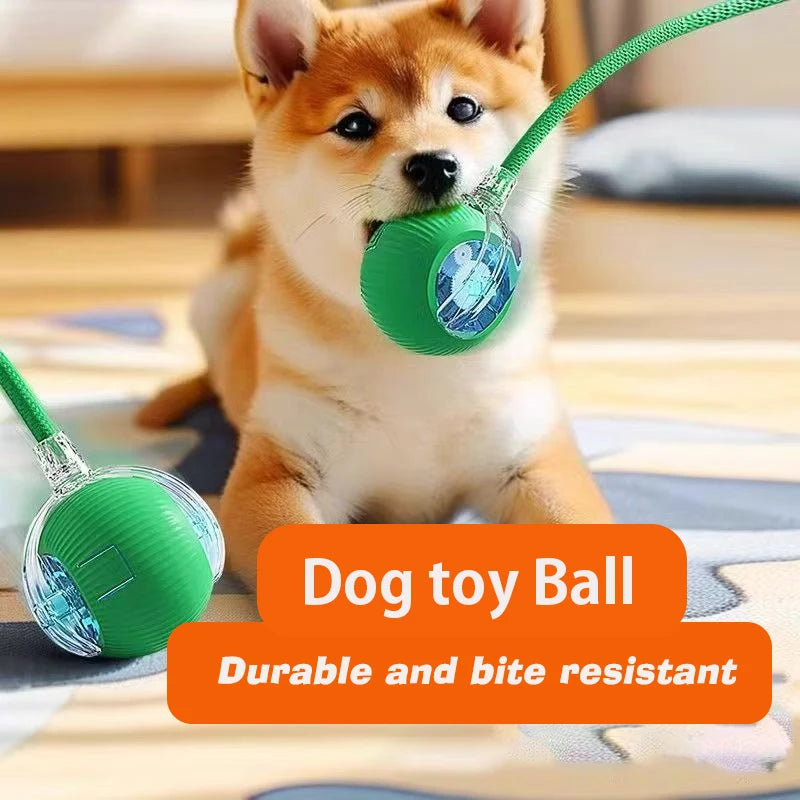 Smart Interactive Dog Ball Toy – Automatic Rolling, Rechargeable & Obstacle-Avoidance Play for Pets
