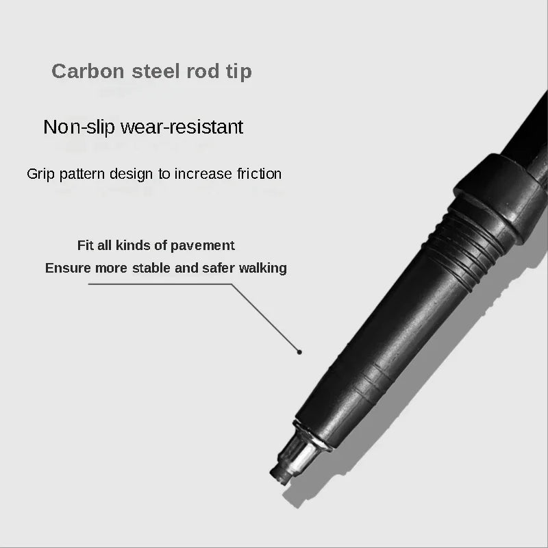 2PCS Telescopic Trekking Poles – Ultralight Adjustable Aluminum Walking Sticks with Quick Lock