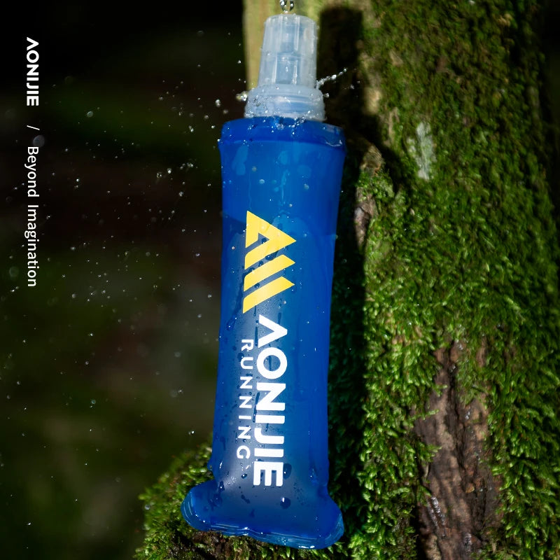 AONIJIE SD30 250ml/500ml Soft Collapsible Water Flask TPU BPA-Free Bottle for Running & Hiking Packs