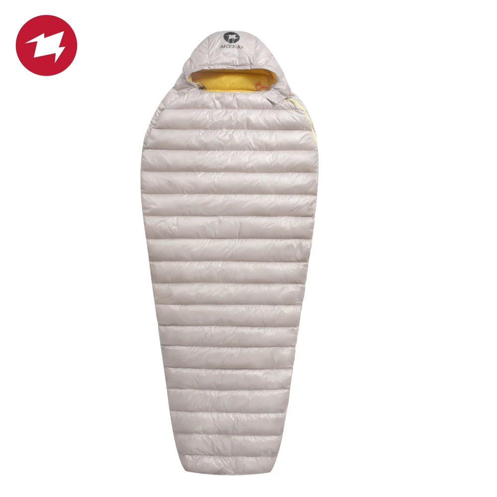 AEGISMAX LETO 2 Degree 700FP Ultra Dry Goose Down Sleeping Bag Ultralight Bag for Men & Women