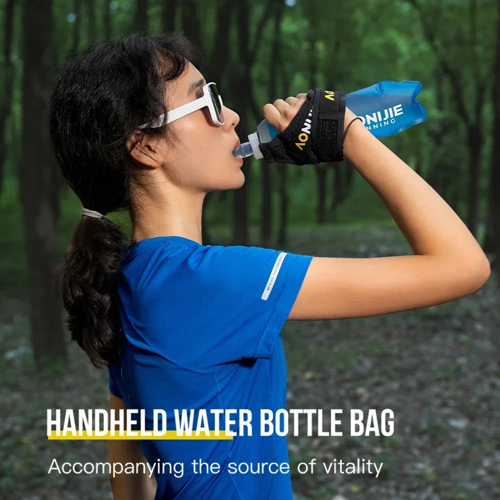 AONIJIE A7109 Handheld Water Bottle Bag Lightweight Running Hiking Hydration Holder