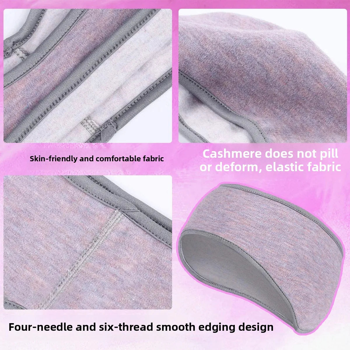 Thermal Fleece Cycling Headband – Plush Ear Protection for Outdoor Sport & Winter Riding