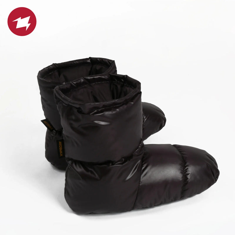 AEGISMAX Winter Warm Down Booties: Cozy Camping Essentials for Chilly Outdoor Adventures