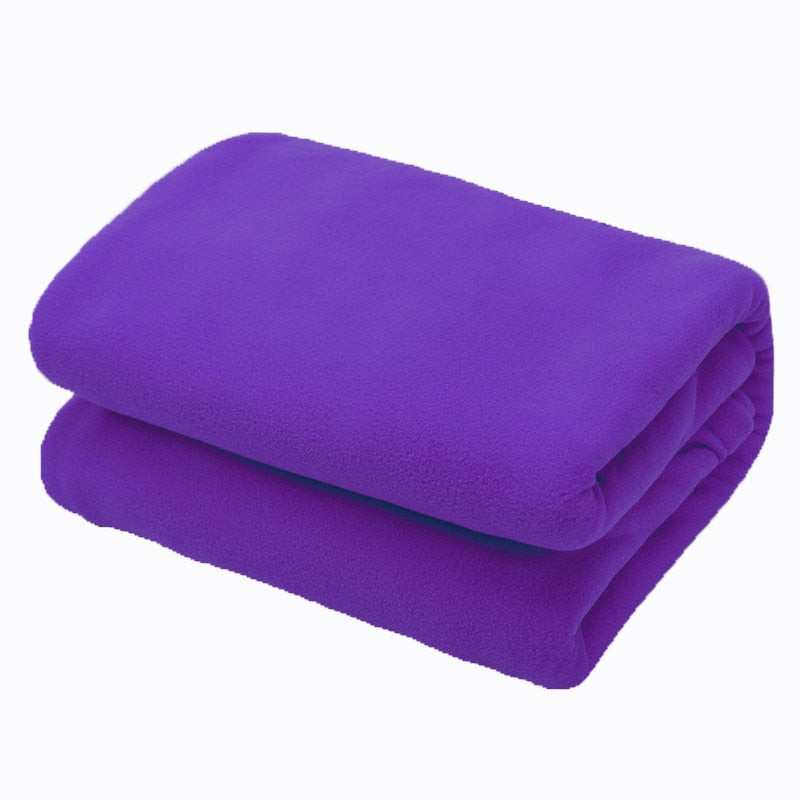 Portable Ultra-light Polar Fleece Sleeping Bag Outdoor Camping  Tent Bed Travel Warm Sleeping Bag