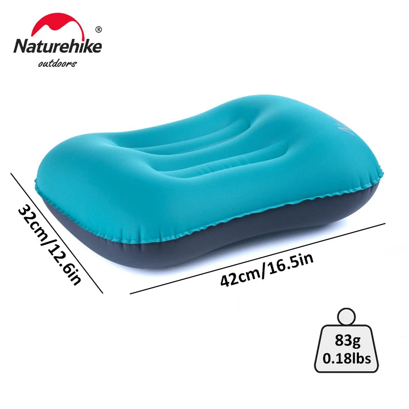 Naturehike NH17T013-Z Ultralight Inflatable Travel Pillow – Compact Camping Air Pillow | NATUREHIKE