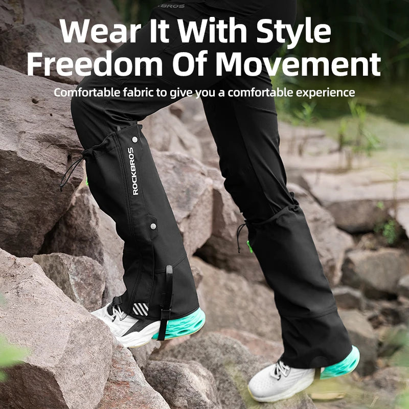 ROCKBROS Adventure Shield Legging Gaiters: Defend Your Every Step!