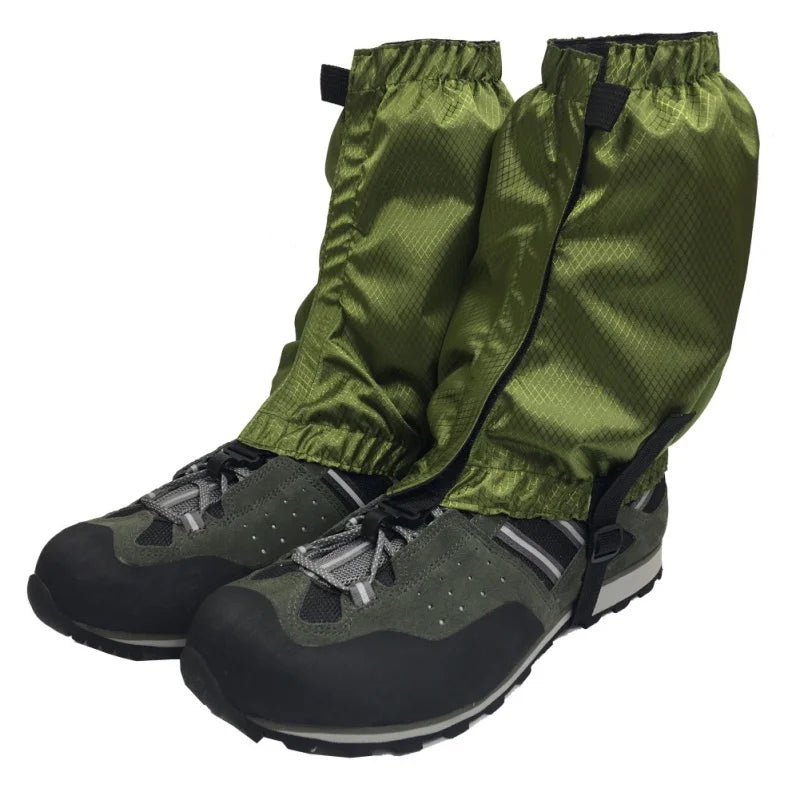 Unisex Waterproof Leg Gaiters – Lightweight Leg Covers for Hiking, Climbing & Snow Travel