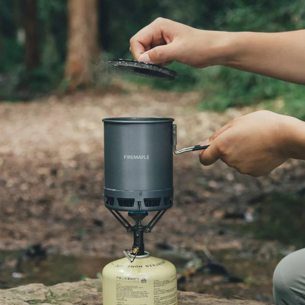 G3 Petrel 600ml Ultralight Camping Pot with Neoprene Sleeve & Heat Exchanger