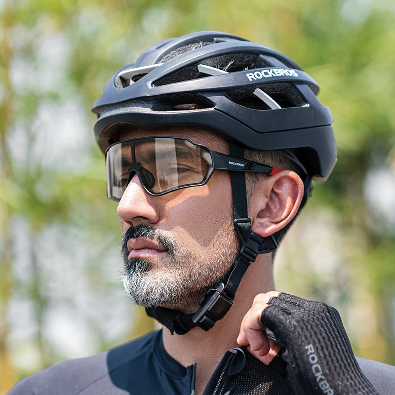ROCKBROS 10161 Cycling Glasses Photochromic Polarized UV400 Sports Sunglasses