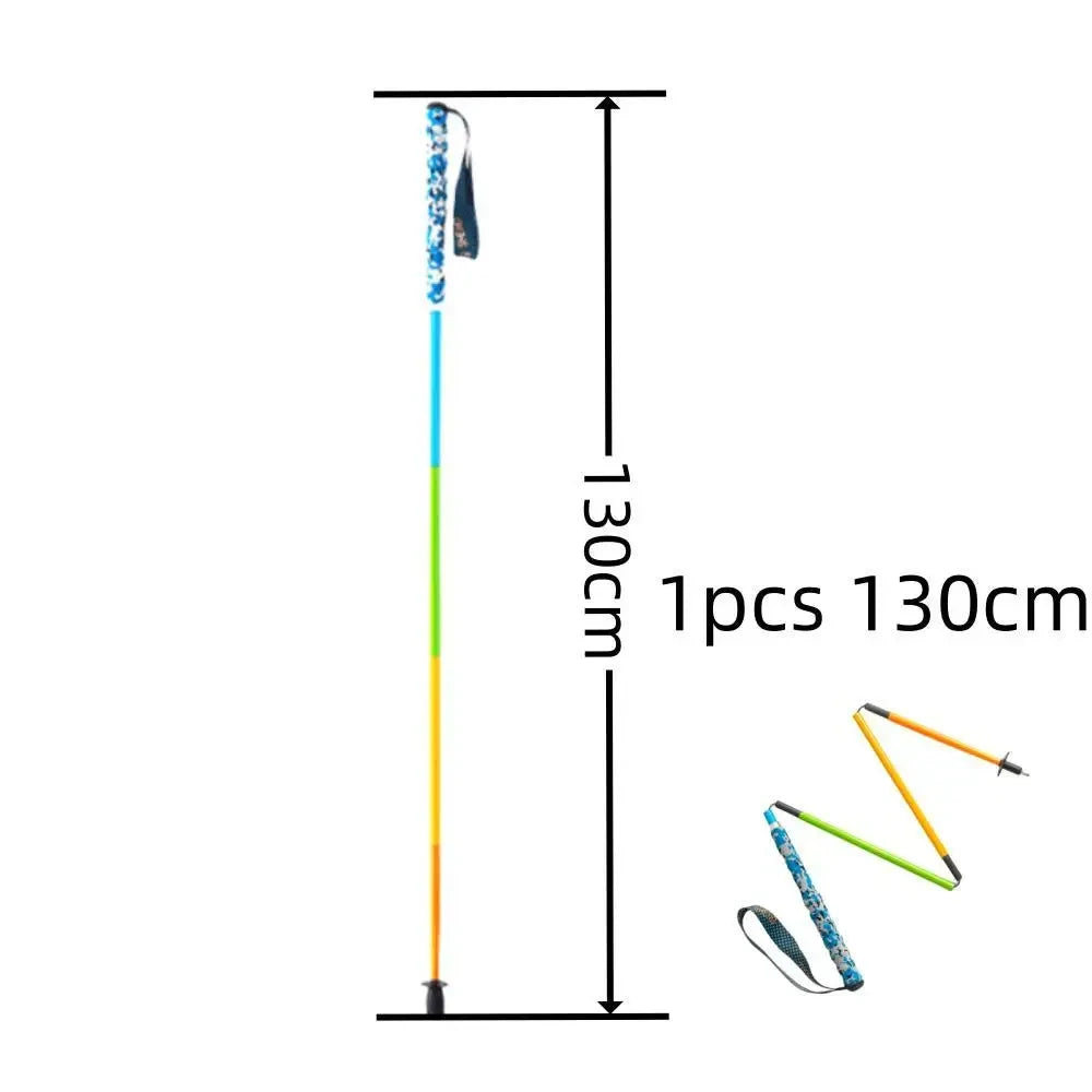 Ultra-Lightweight Foldable Carbon Fiber Trekking Poles – Hiking Sticks for Mountain Climbing/Walking