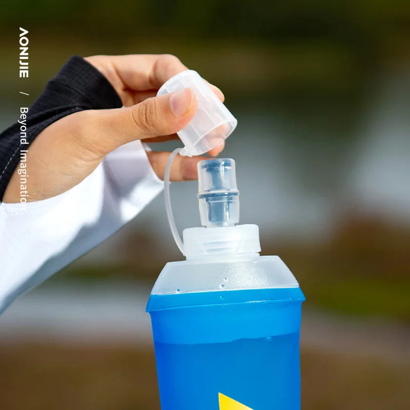 AONIJIE SD71 500ml BPA Free Soft Flask TPU Portable Running Water Bottle for Sports Hydration