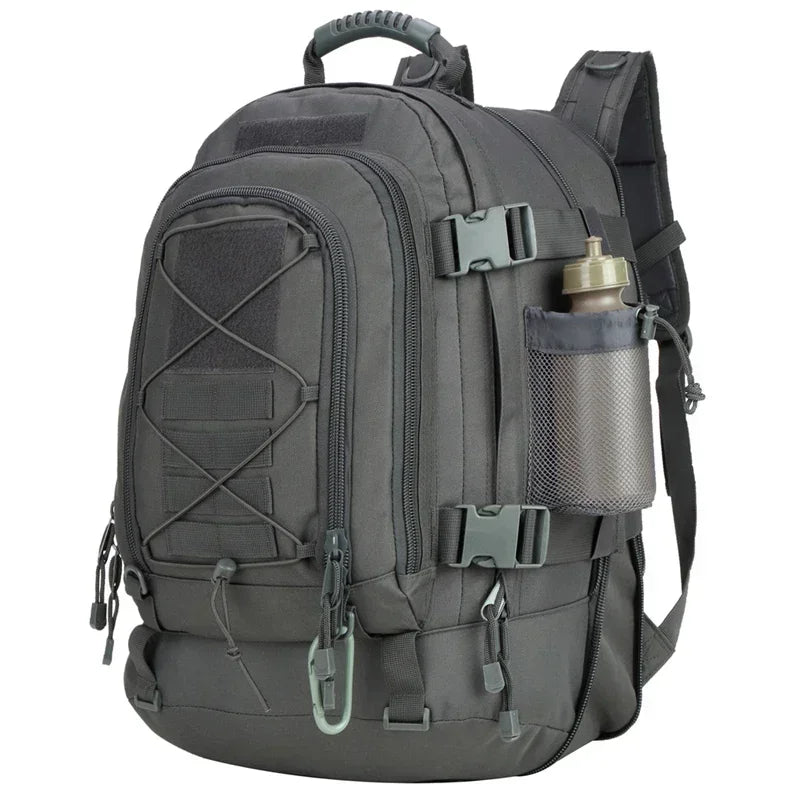 60L Military Tactical Backpack – Waterproof MOLLE Assault Rucksack for Hiking, Travel & Camping