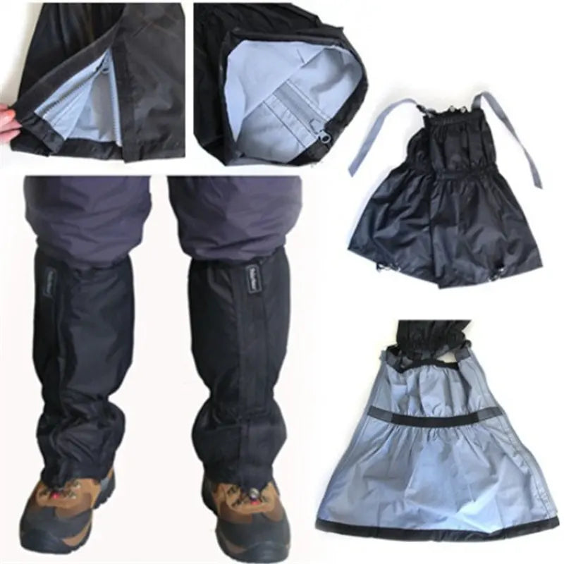 Waterproof Anti-Snake Hiking Gaiters Snow Leg Covers for Walking Climbing Hunting