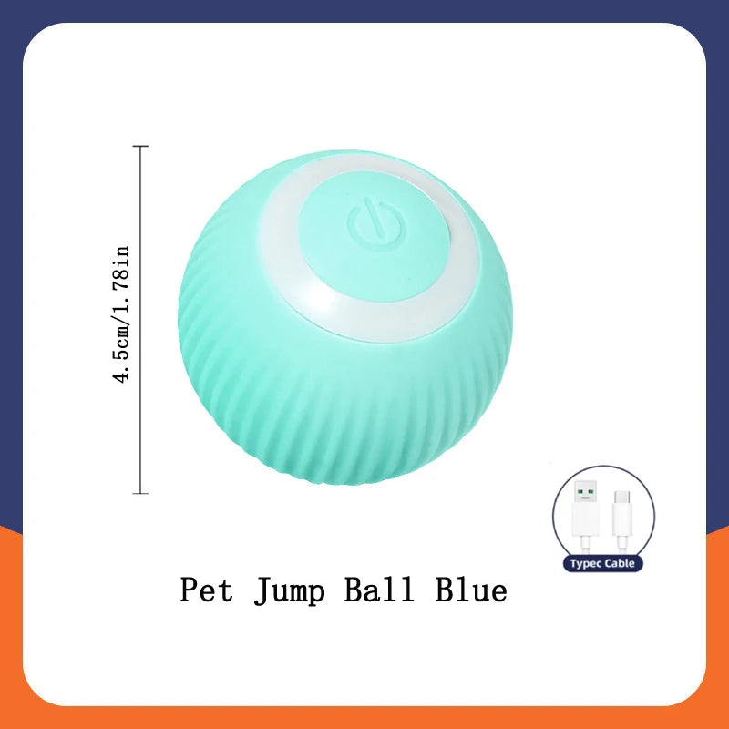 Smart Interactive Dog Toy Ball – USB Rechargeable, Automatic Bouncing & Durable Design for Pets