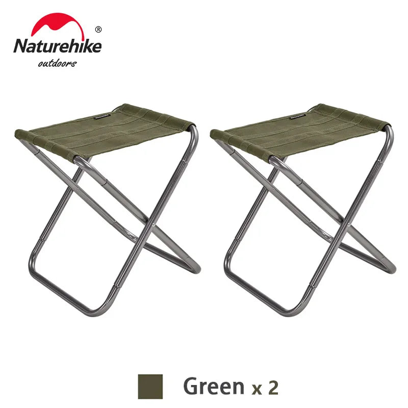 Lightweight Aluminium Outdoor Camping Stool Folding Portable Fishing Hiking Seat NH17Z012-L