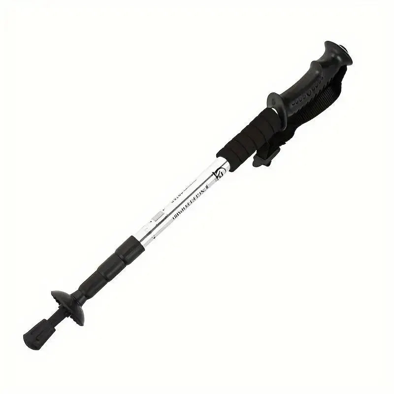 Foldable Shock-Absorbing Trekking Poles – Ultralight Aluminium Hiking Sticks for Camping & Mountains