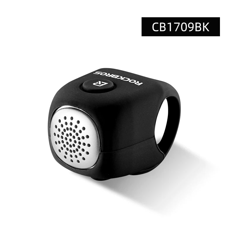 Electric Bike Bell 110 dB Rainproof Horn with 3 Sound Modes for MTB & Road Cycling