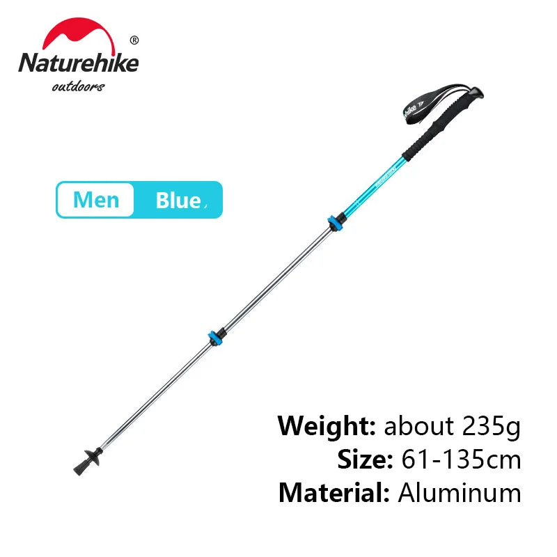 Naturehike ST01 Telescopic Walking Stick – Ultralight Trekking Pole for Adults & Children