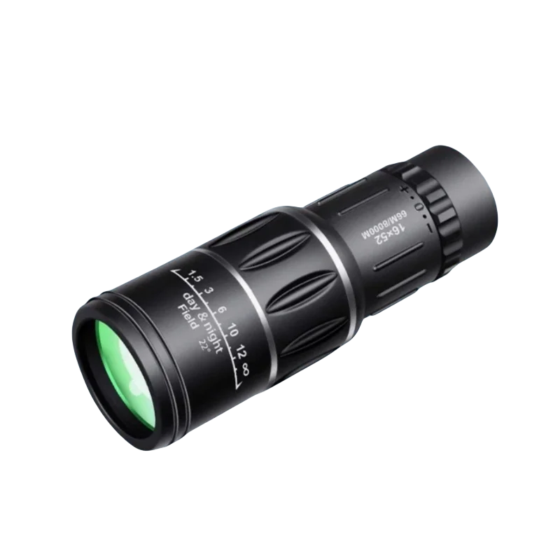 Portable High-Definition 16X52 Monocular Telescope with FMC Coating for Bird Watching & Hiking