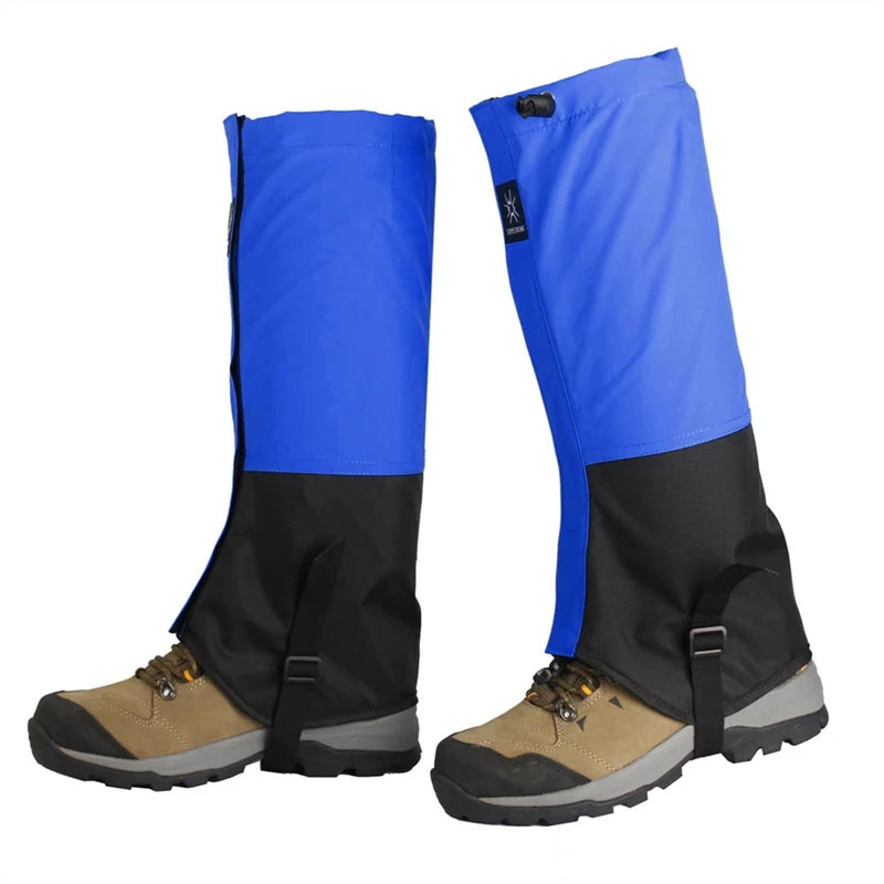 Outdoor Travel Waterproof Leg Gaiters – Snowproof Leg Warmers for Hiking, Climbing, & Winter Sports