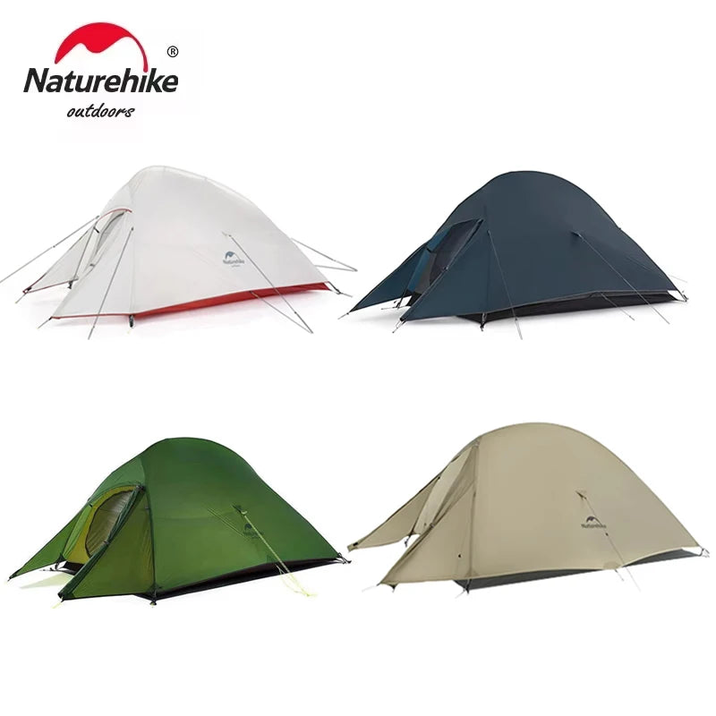 NATUREHIKE Cloud Up 2 Person Camping Tent Ultralight Waterproof Trekking Tent for Hiking
