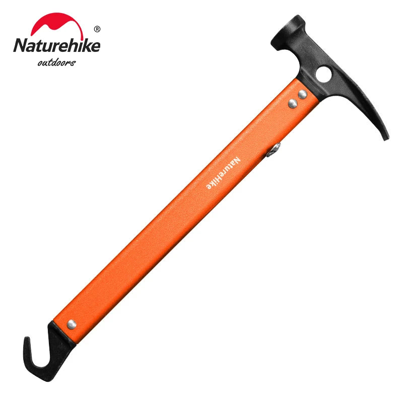 NH15A010-I Ultralight Camping Tent Hammer Aluminum Alloy Ground Spike Tool