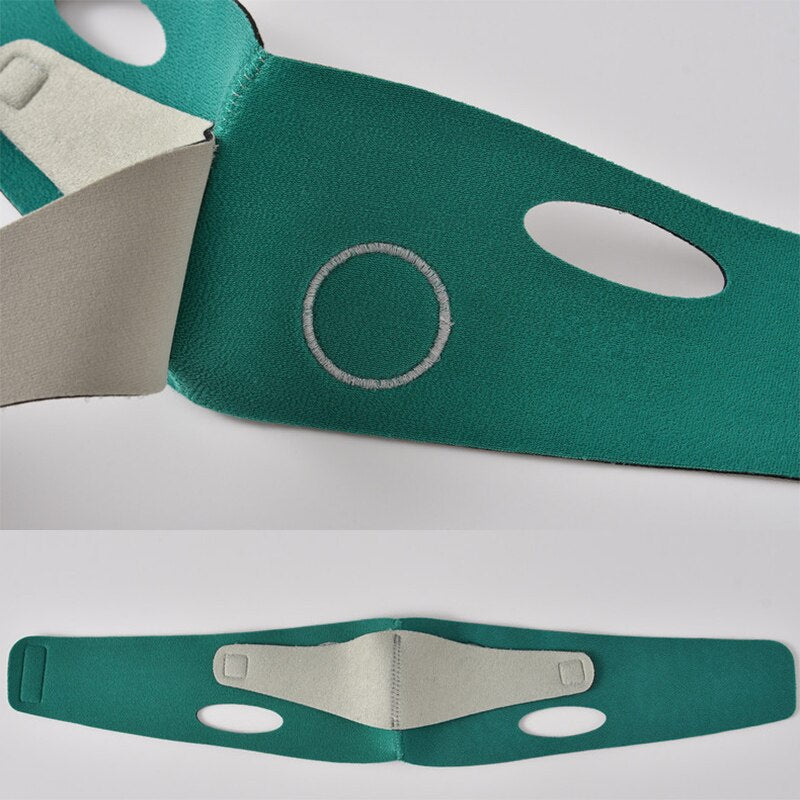 Elastic Face Slimming Bandage V Line Face Shaper Women Chin Cheek Lift Up Belt Facial Massage Strap