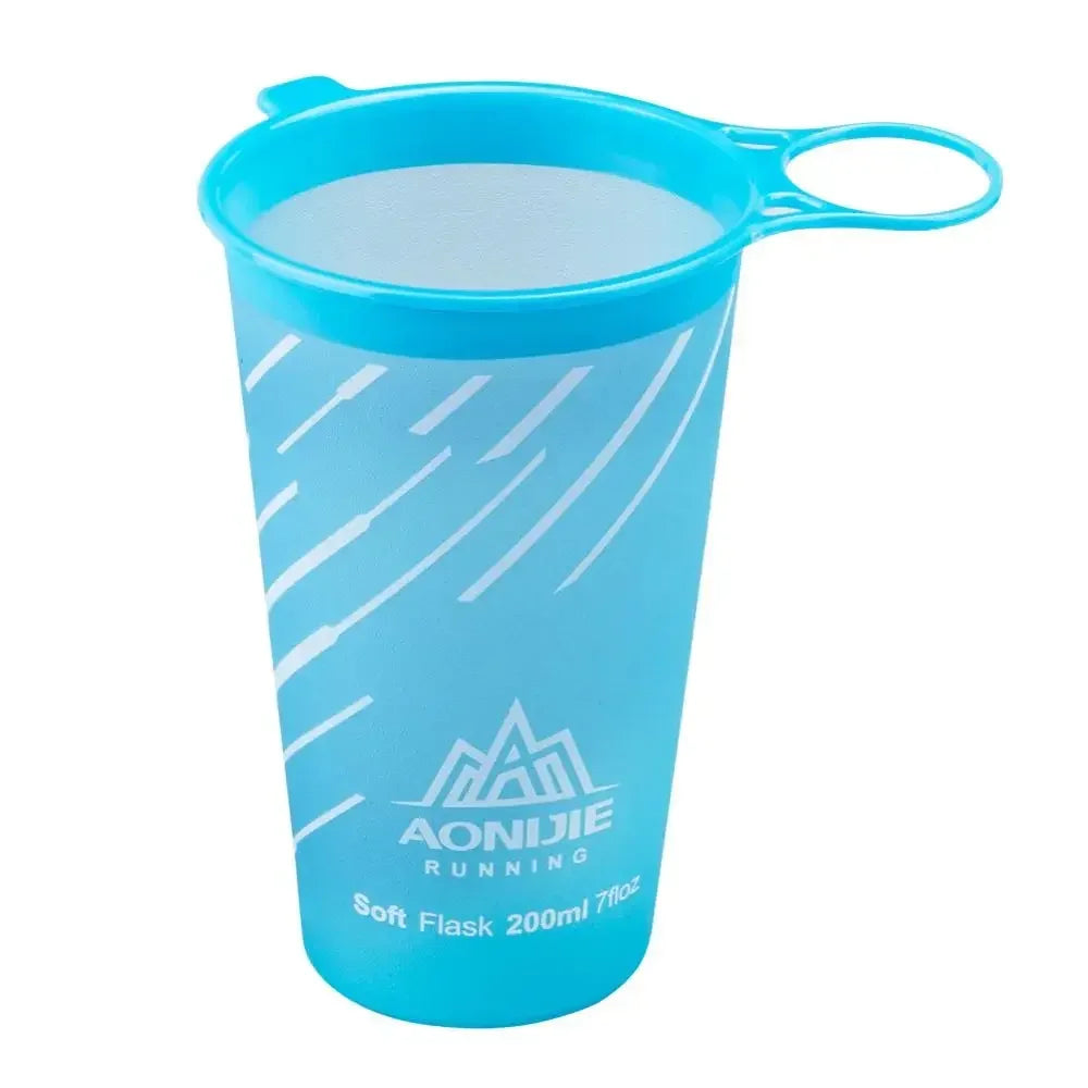 AONIJIE SD09 SD10 250ml/500ml Soft Flask Collapsible TPU Water Bottle for Running & Hydration Packs