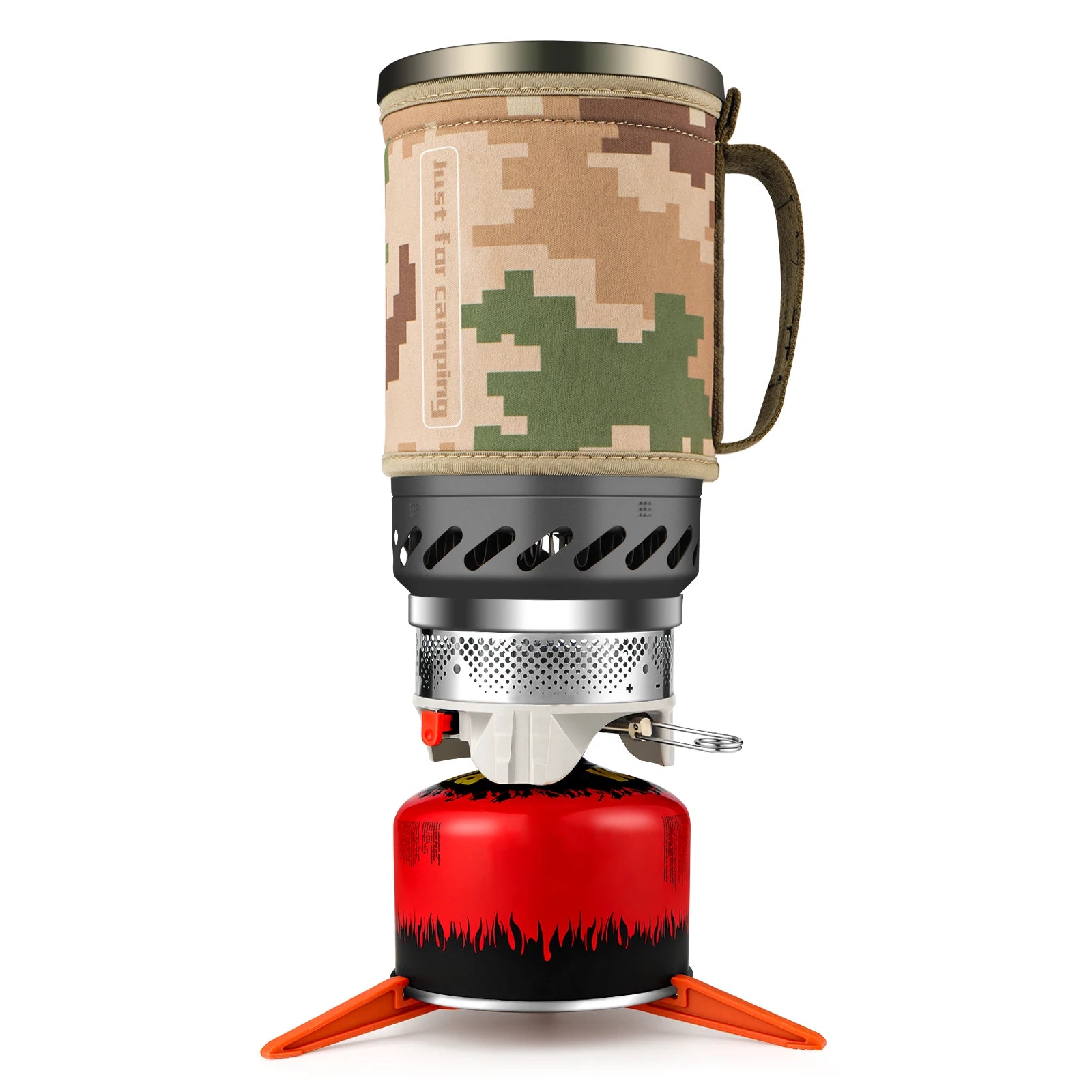 APG 1400ml Portable Gas Stove Cooking System for Camping & Outdoor Use